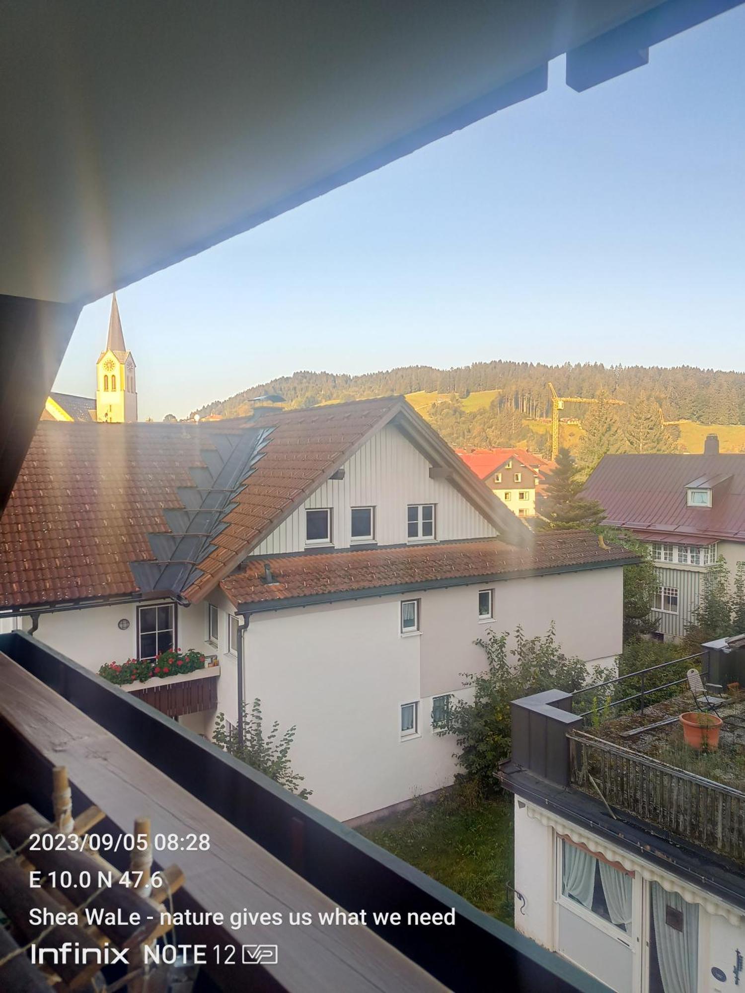 Allgaeu Vibes - Fusslaeufige Erreichbarkeit Vom Bahnhof, Mit Aussicht, Wettergeschuetzter Balkon 上施陶芬 外观 照片