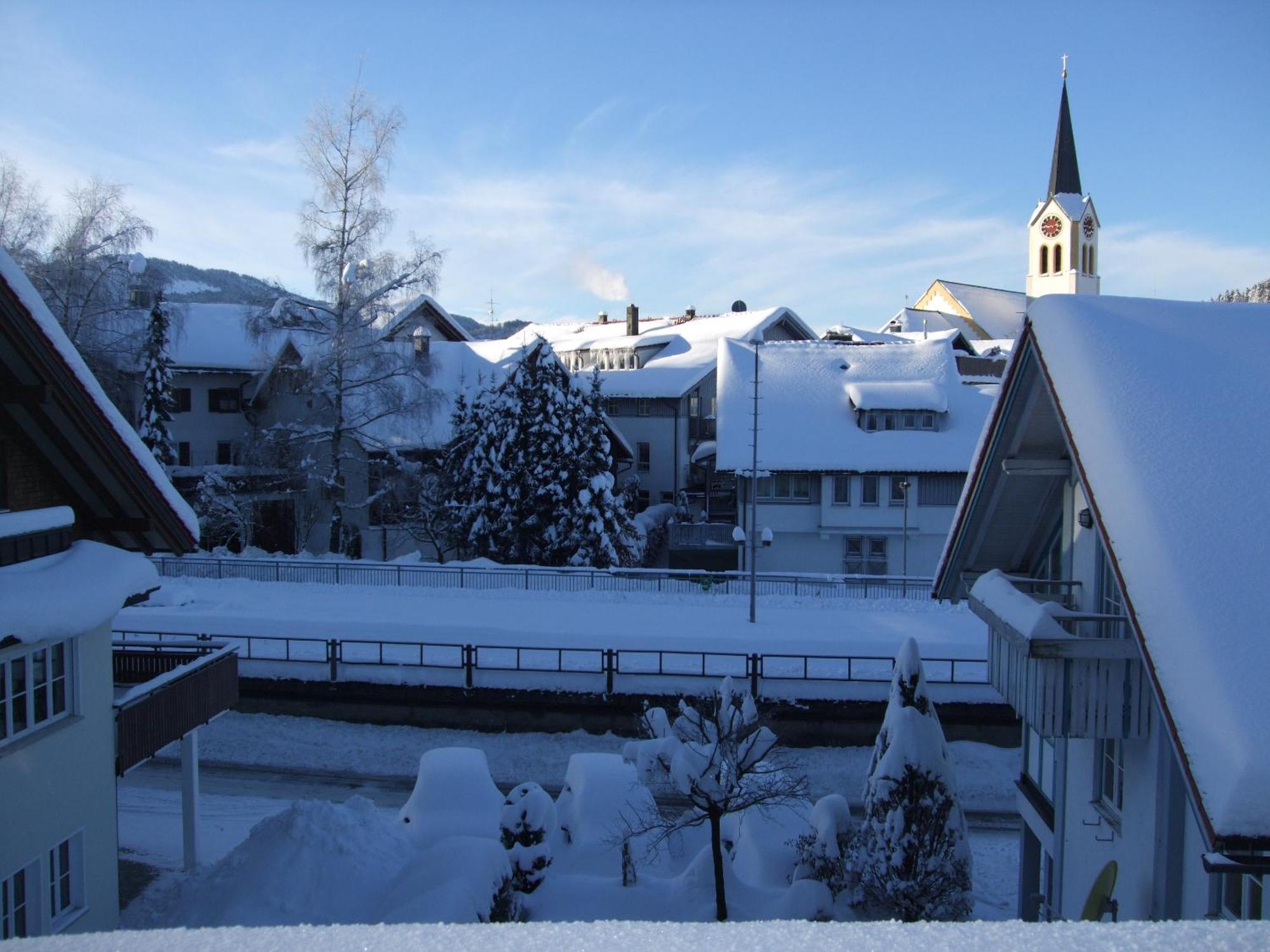 Allgaeu Vibes - Fusslaeufige Erreichbarkeit Vom Bahnhof, Mit Aussicht, Wettergeschuetzter Balkon 上施陶芬 外观 照片