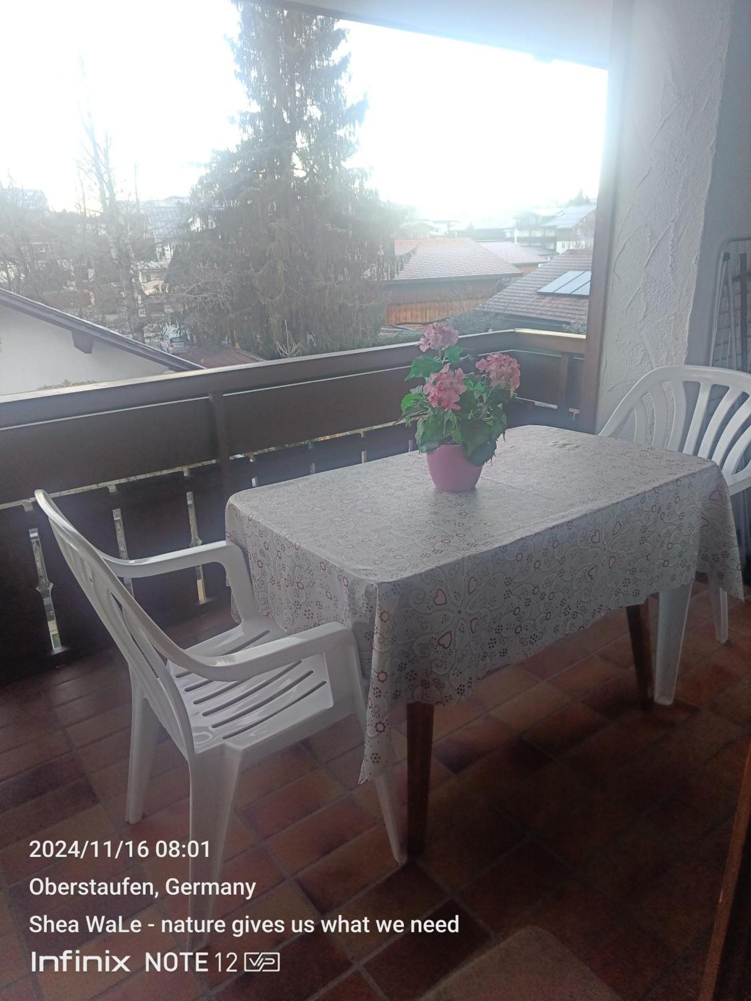 Allgaeu Vibes - Fusslaeufige Erreichbarkeit Vom Bahnhof, Mit Aussicht, Wettergeschuetzter Balkon 上施陶芬 外观 照片